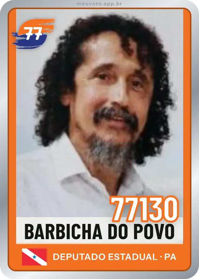 Carta de Barbicha do Povo, número 77130, Solidariedade