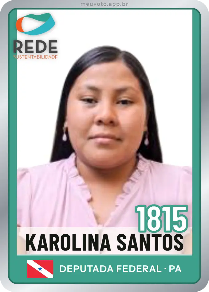 Carta de Karolina Santos, número 1815, Rede