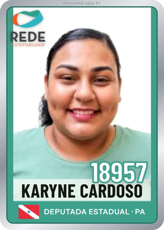 Carta de Karyne Cardoso, número 18957, Rede
