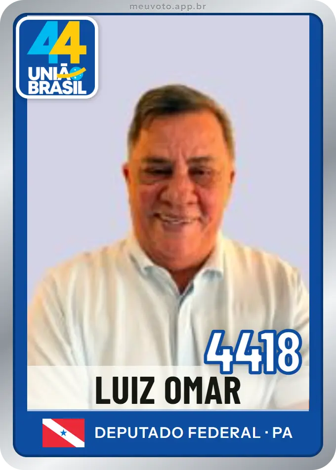 Carta de Luiz Omar, número 4418, União