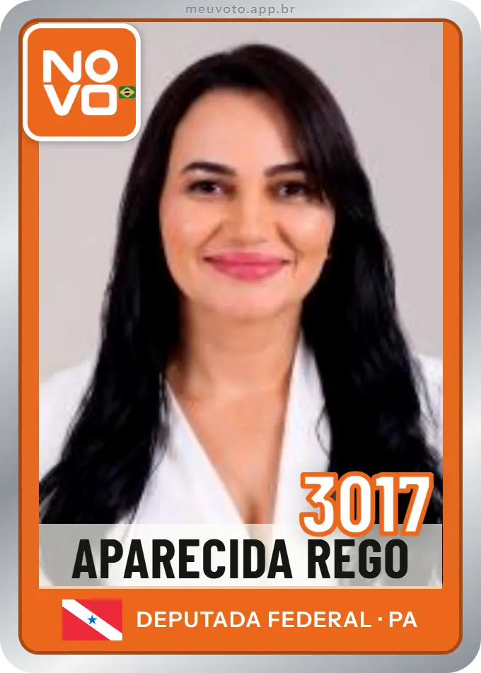 Carta de Aparecida Rego, número 3017, Novo