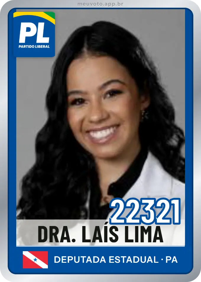 Carta de Dra. Laís Lima, número 22321, PL