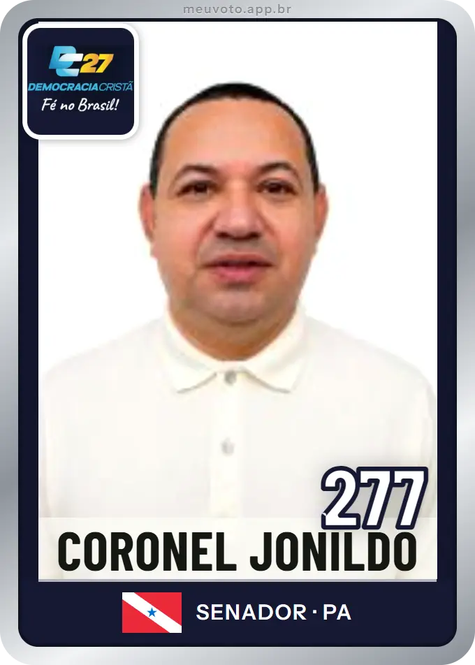Carta de Coronel Jonildo, número 277, DC