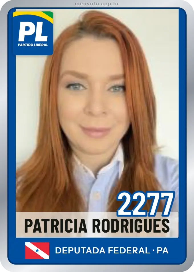 Carta de Patricia Rodrigues, número 2277, PL