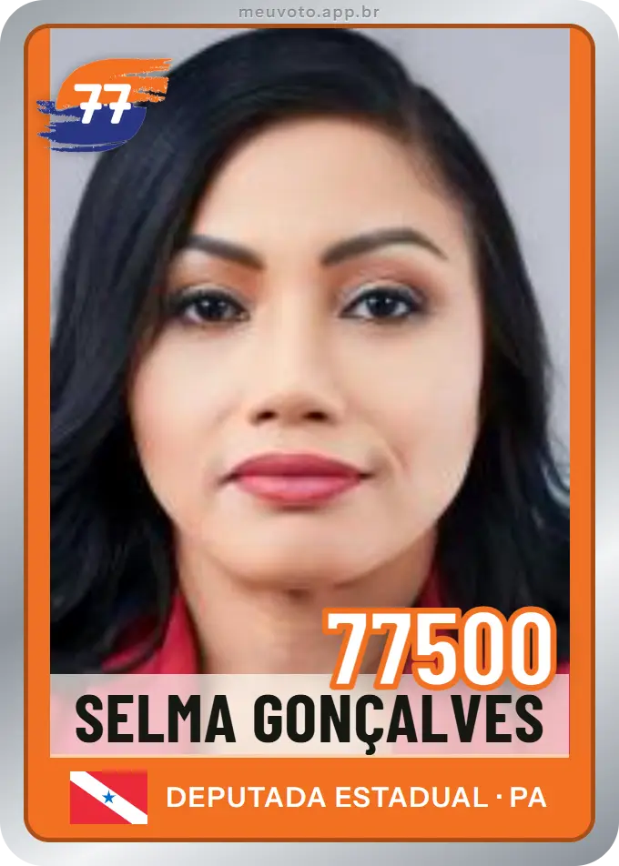 Carta de Selma Gonçalves, número 77500, Solidariedade