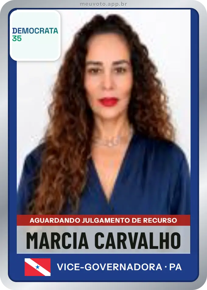 Carta de Marcia Carvalho, Democrata