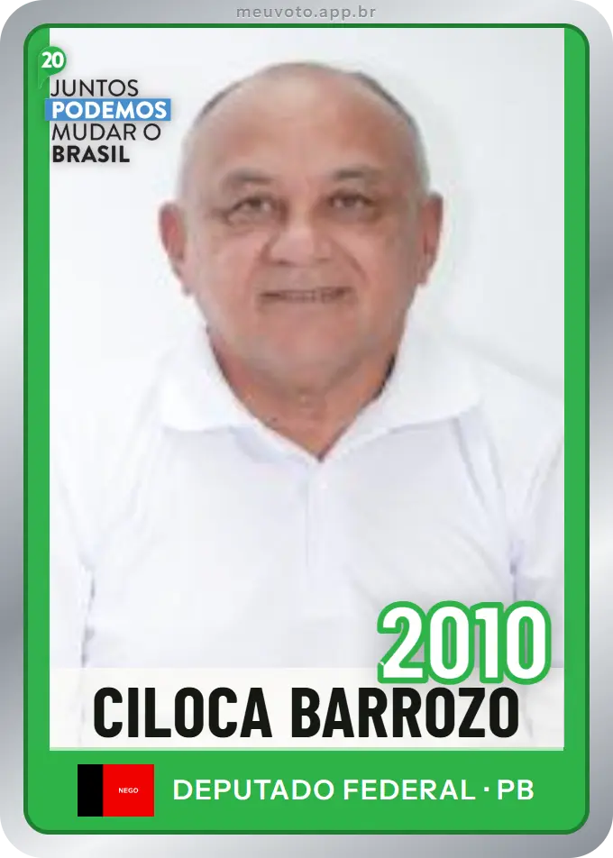 Carta de Ciloca Barrozo, número 2010, Podemos