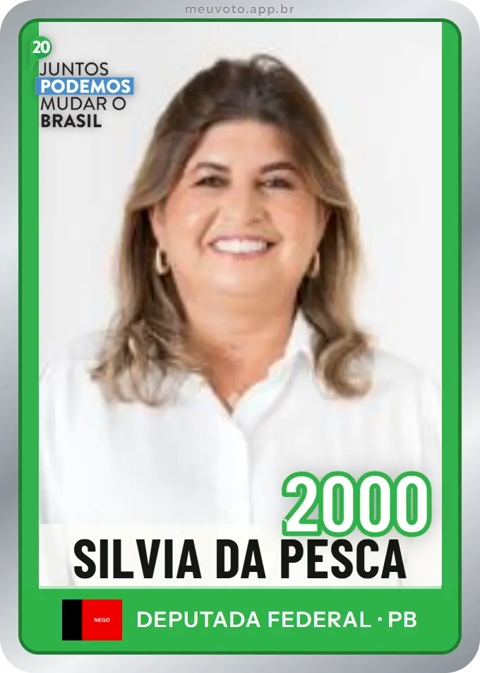 Carta de Silvia da Pesca, número 2000, Podemos