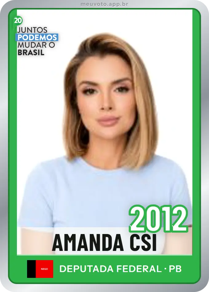 Carta de Amanda Csi, número 2012, Podemos
