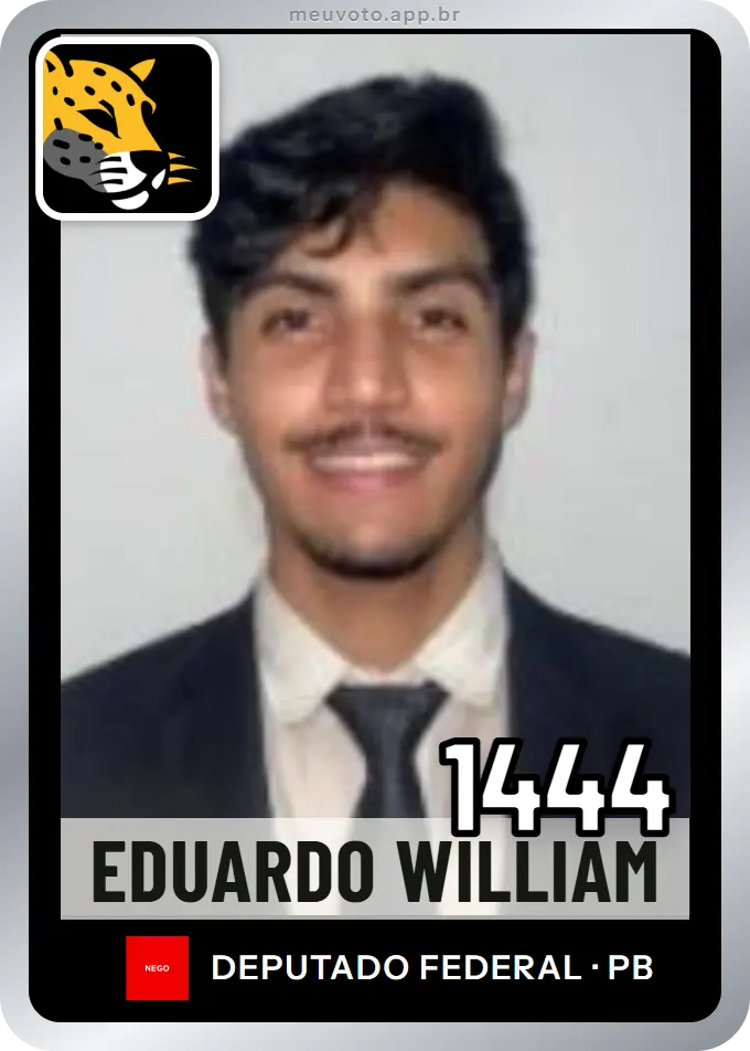Carta de Eduardo William, número 1444, Missão