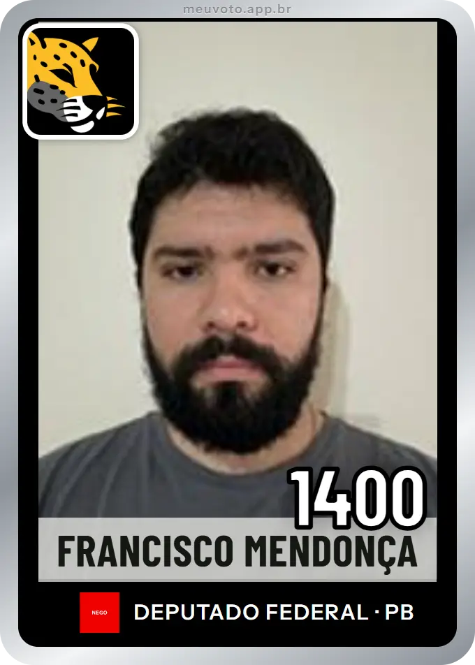 Carta de Francisco Mendonça, número 1400, Missão