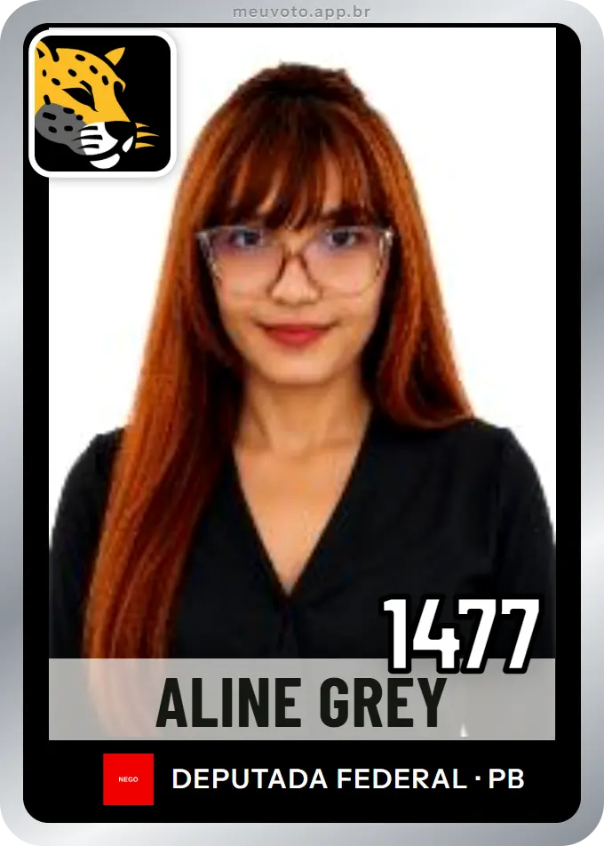 Carta de Aline Grey, número 1477, Missão