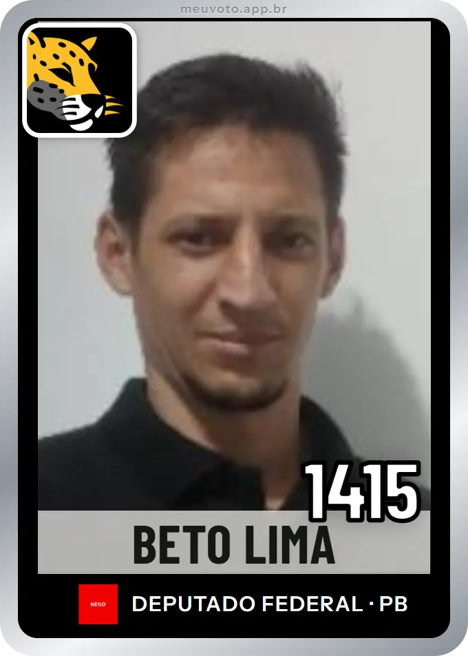 Carta de Beto Lima, número 1415, Missão