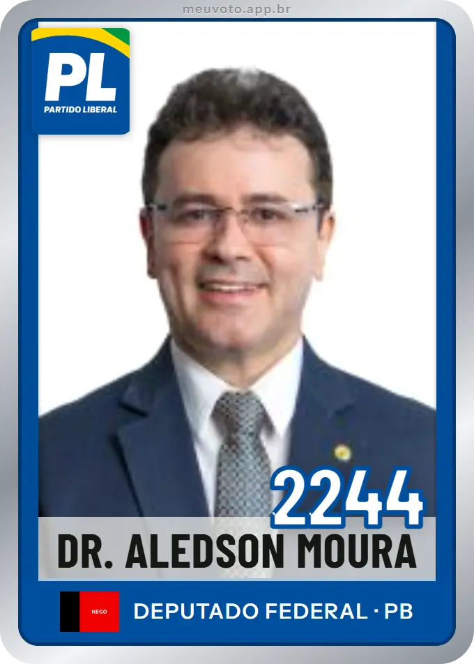 Carta de Dr. Aledson Moura, número 2244, PL
