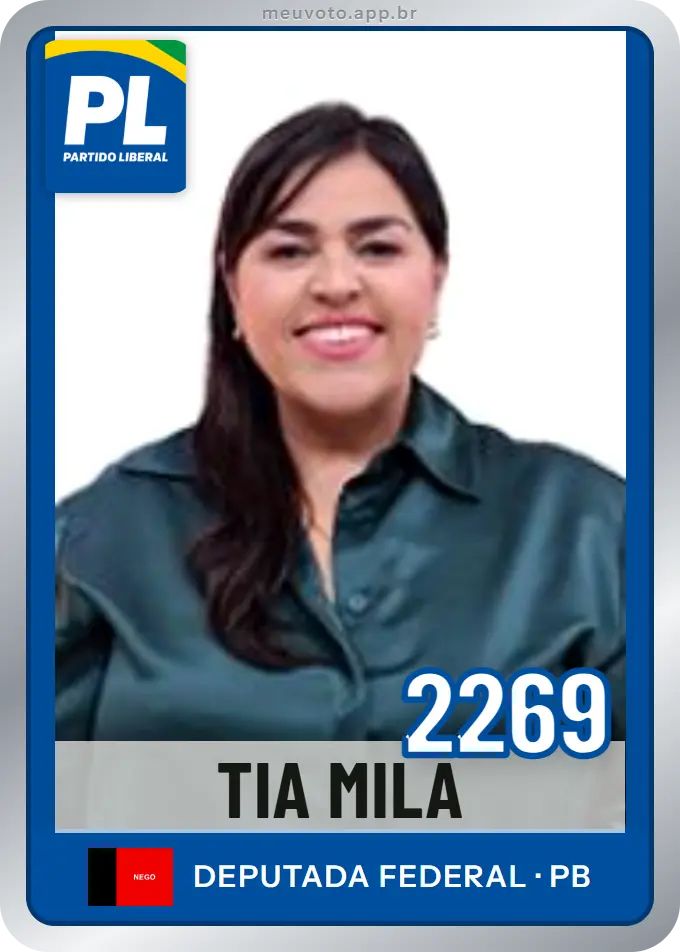 Carta de Tia Mila, número 2269, PL