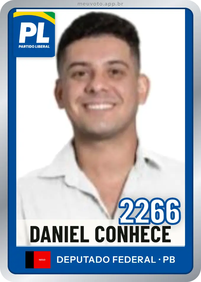 Carta de Daniel Conhece, número 2266, PL