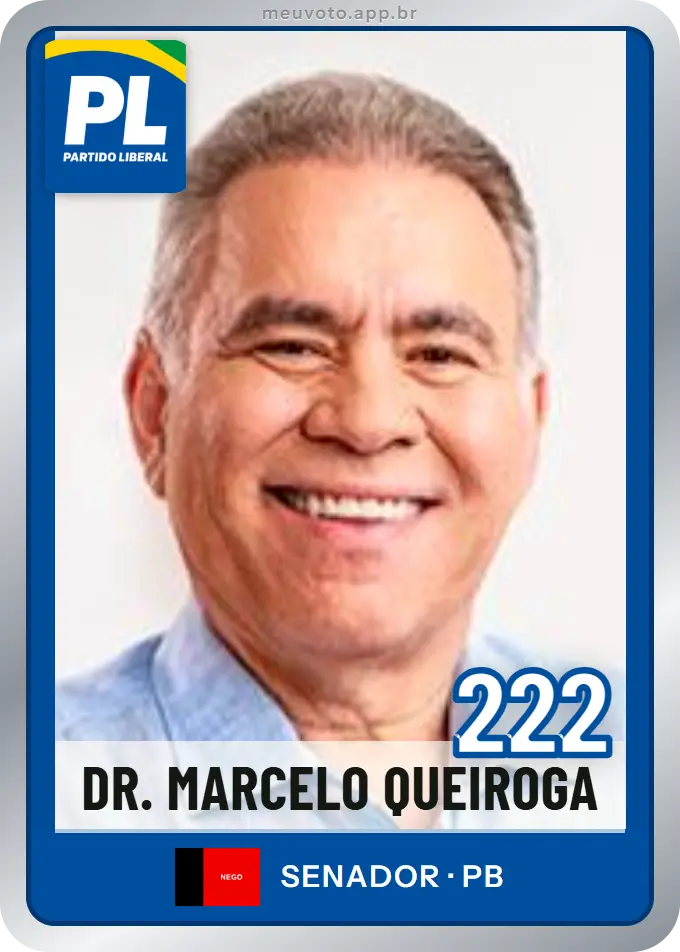 Carta de Dr. Marcelo Queiroga, número 222, PL