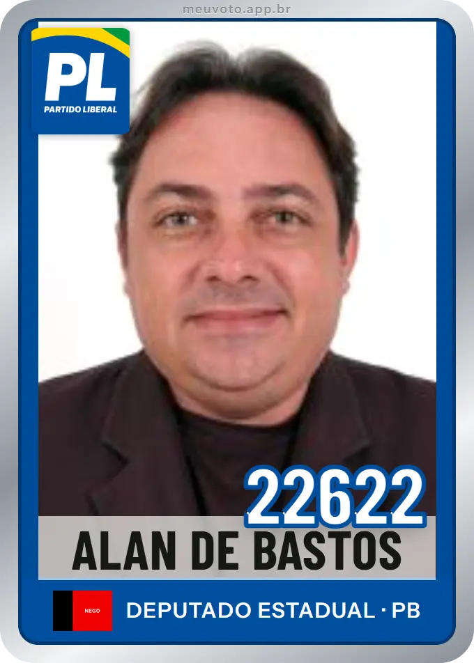 Carta de Alan de Bastos, número 22622, PL