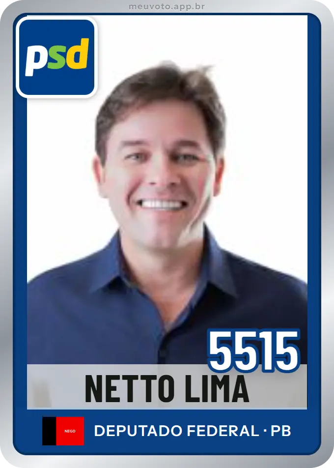 Carta de Netto Lima, número 5515, PSD