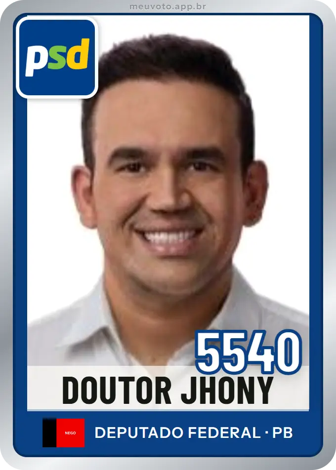 Carta de Doutor Jhony, número 5540, PSD