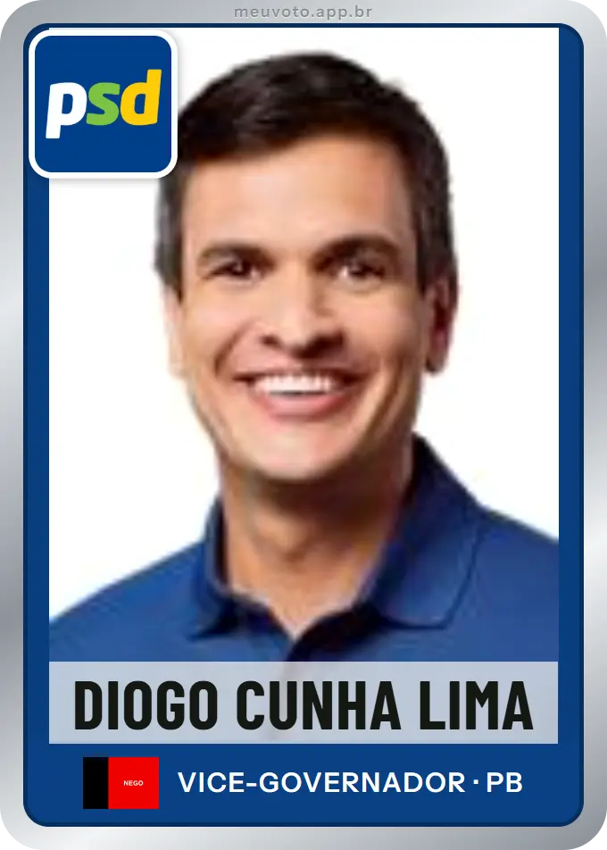 Carta de Diogo Cunha Lima, PSD