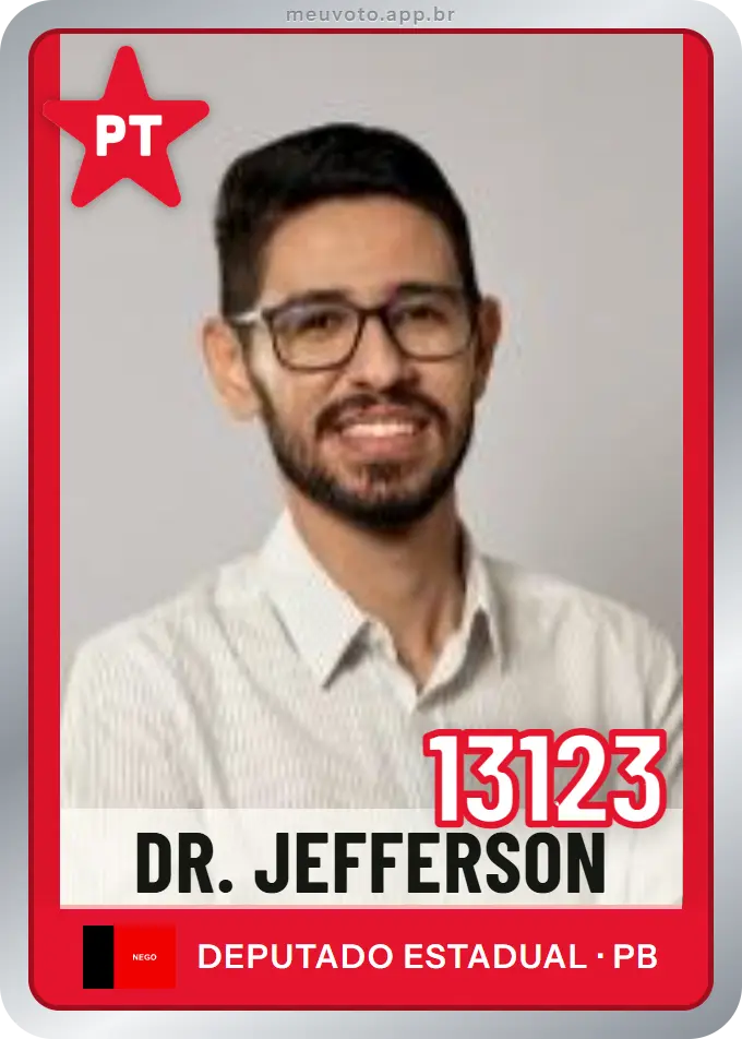 Carta de Dr. Jefferson, número 13123, PT