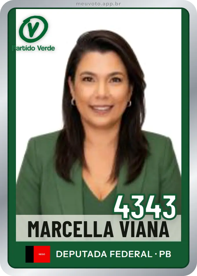 Carta de Marcella Viana, número 4343, PV