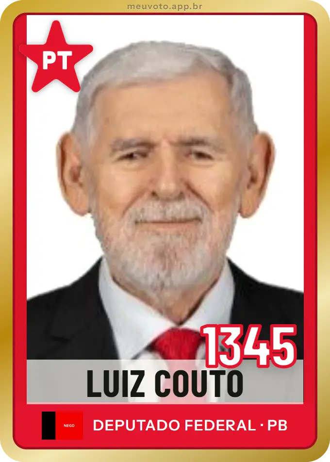 Carta de Luiz Couto, número 1345, PT