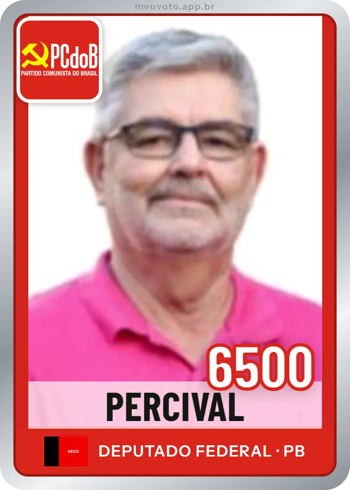 Carta de Percival, número 6500, PCdoB