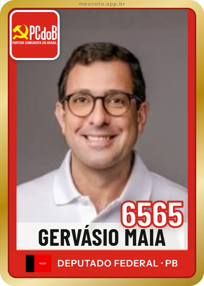 Carta de Gervásio Maia, número 6565, PCdoB