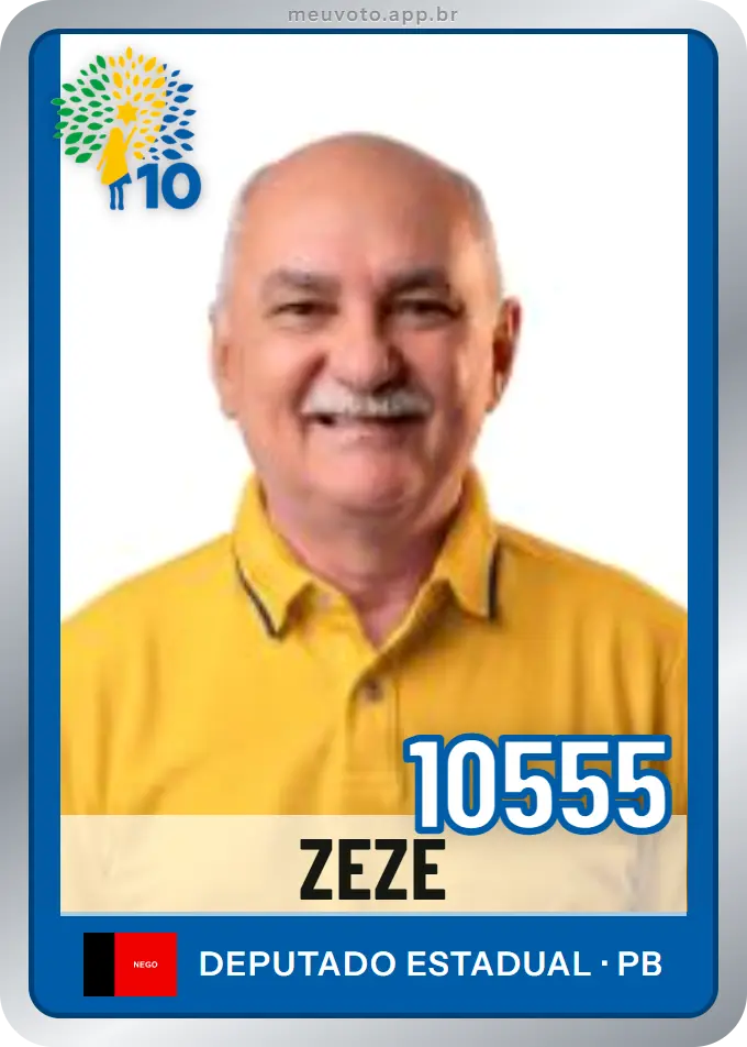 Carta de Zezé, número 10555, Republicanos