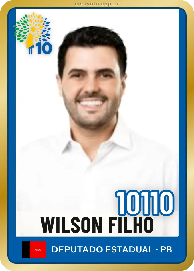 Carta de Wilson Filho, número 10110, Republicanos