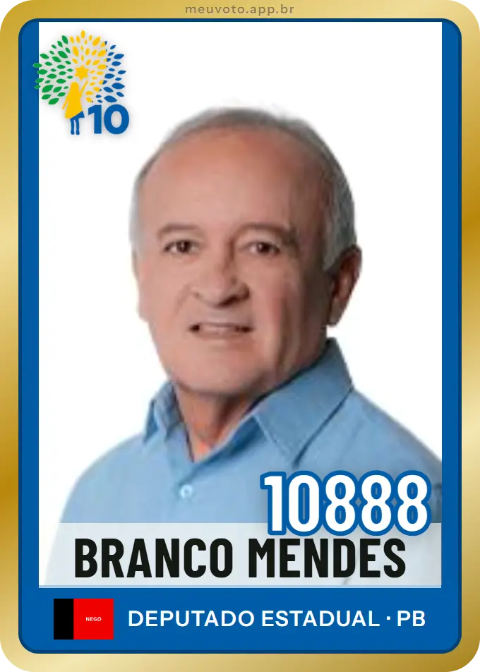 Carta de Branco Mendes, número 10888, Republicanos