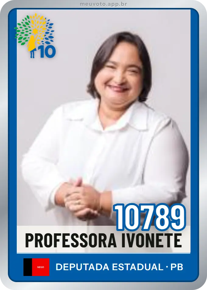 Carta de Professora Ivonete, número 10789, Republicanos