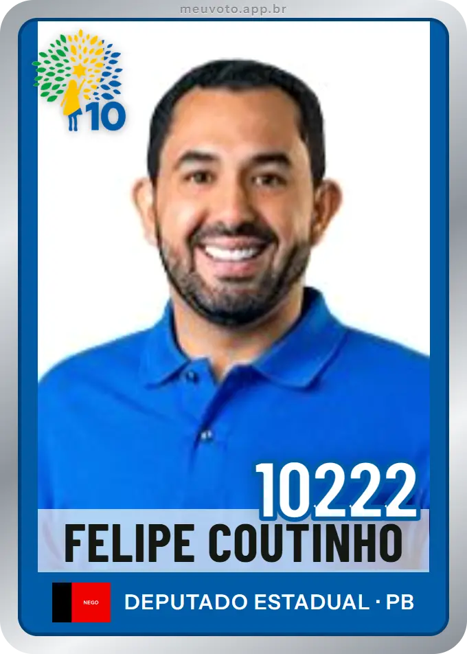 Carta de Felipe Coutinho, número 10222, Republicanos