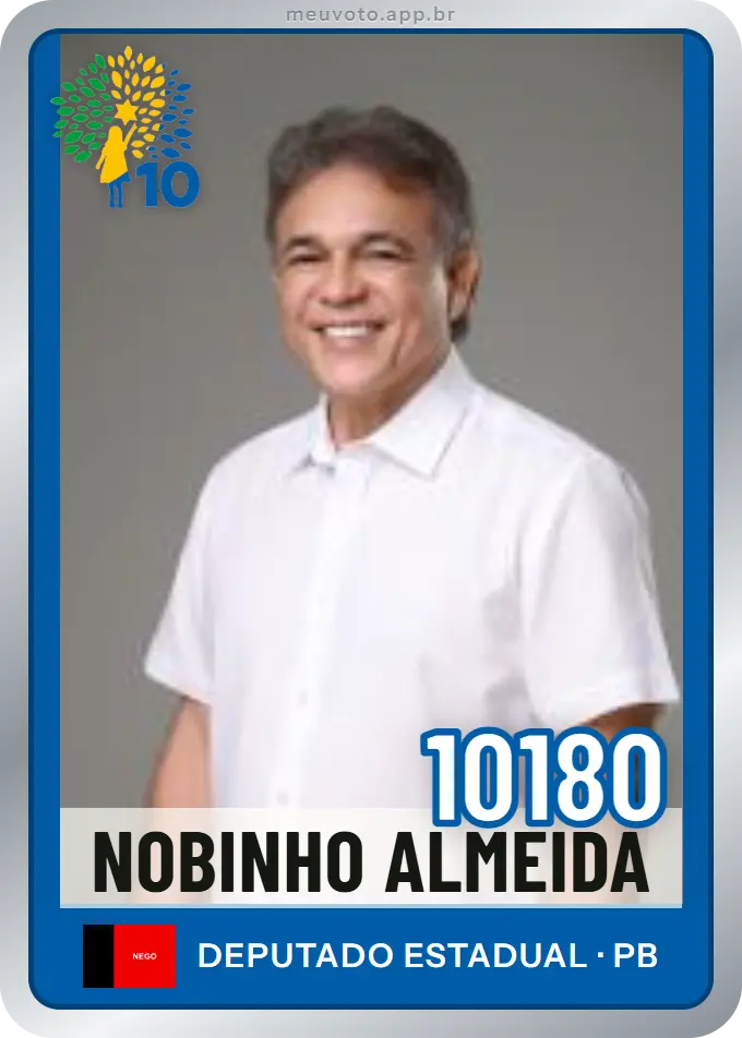 Carta de Nobinho Almeida, número 10180, Republicanos