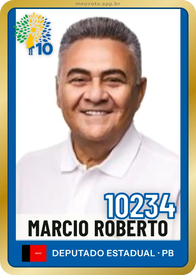 Carta de Marcio Roberto, número 10234, Republicanos
