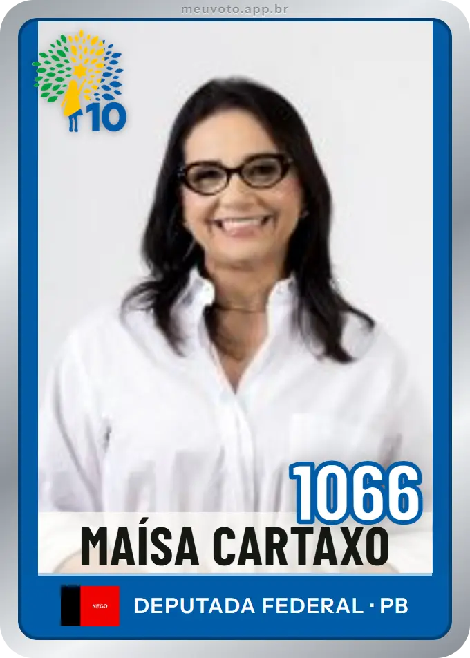 Carta de Maísa Cartaxo, número 1066, Republicanos