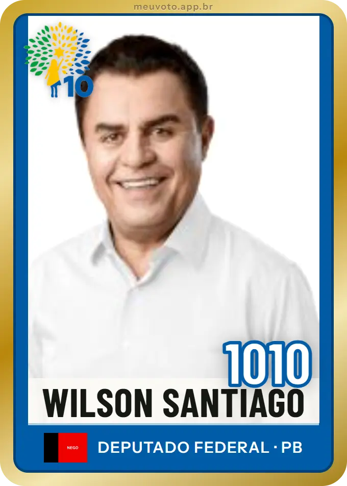 Carta de Wilson Santiago, número 1010, Republicanos