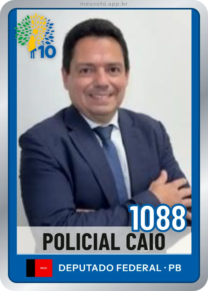 Carta de Policial Caio, número 1088, Republicanos