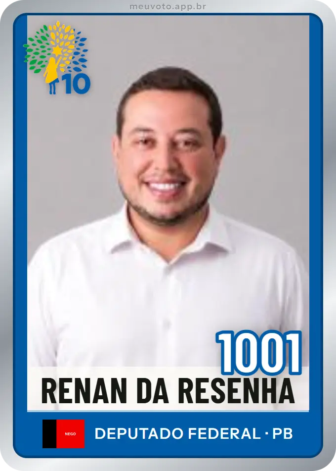 Carta de Renan da Resenha, número 1001, Republicanos
