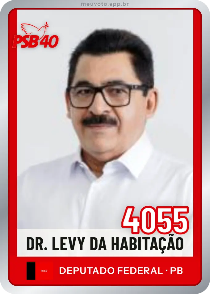 Carta de Dr. Levy da Habitação, número 4055, PSB
