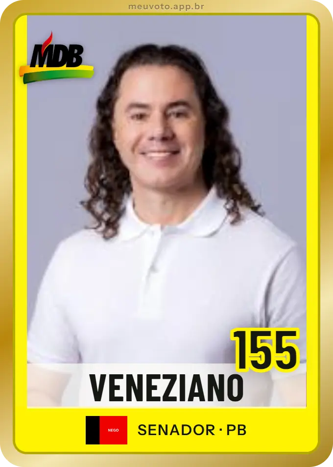 Carta de Veneziano, número 155, MDB