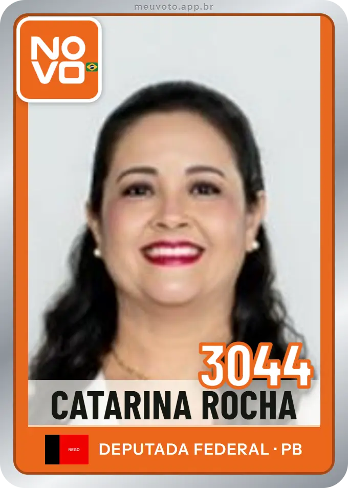 Carta de Catarina Rocha, número 3044, Novo