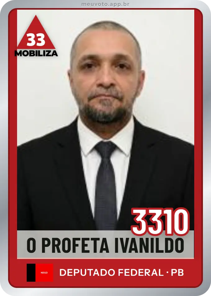 Carta de O Profeta Ivanildo, número 3310, Mobiliza