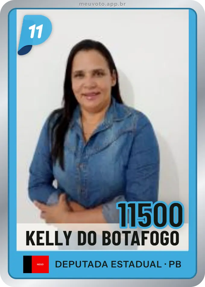 Carta de Kelly do Botafogo, número 11500, PP
