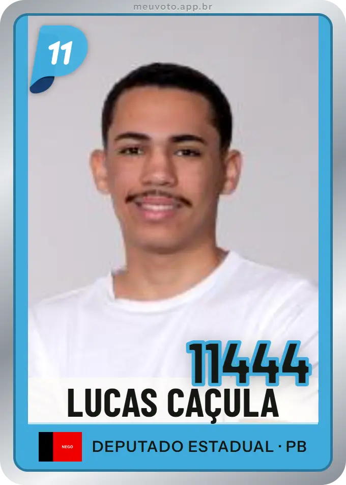 Carta de Lucas Caçula, número 11444, PP