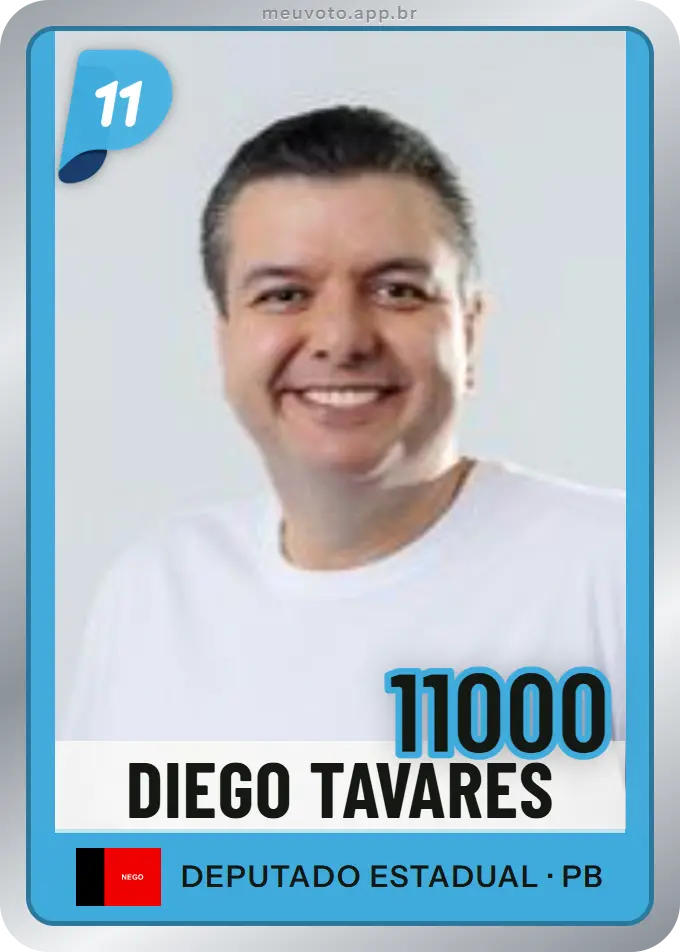Carta de Diego Tavares, número 11000, PP