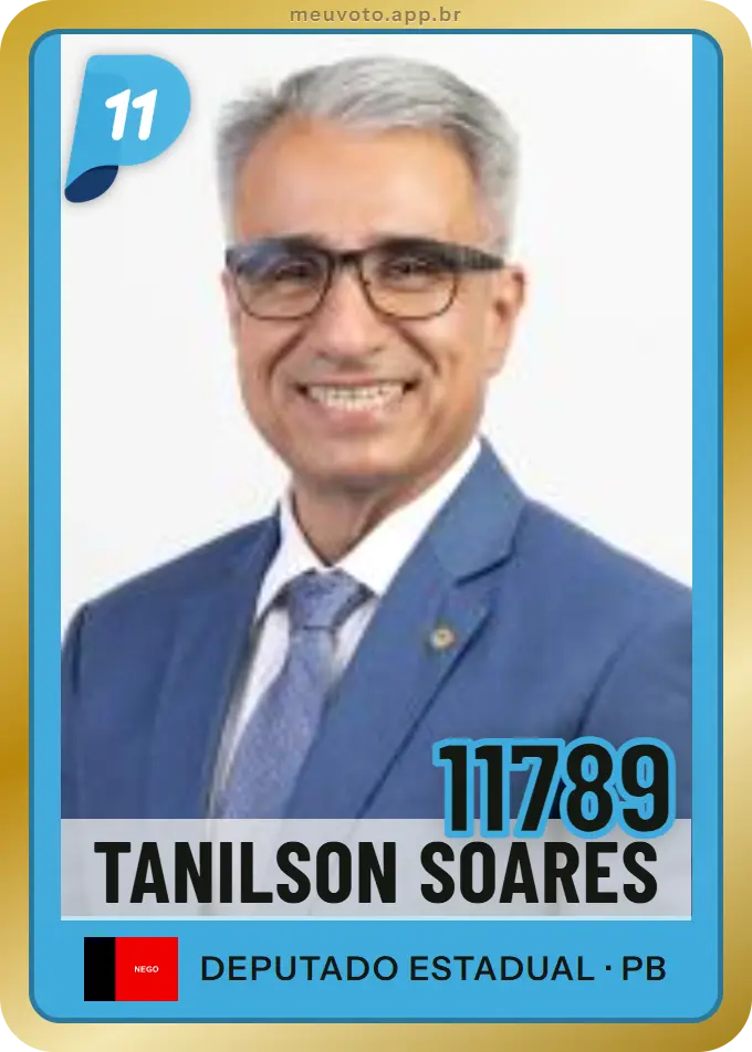 Carta de Tanilson Soares, número 11789, PP