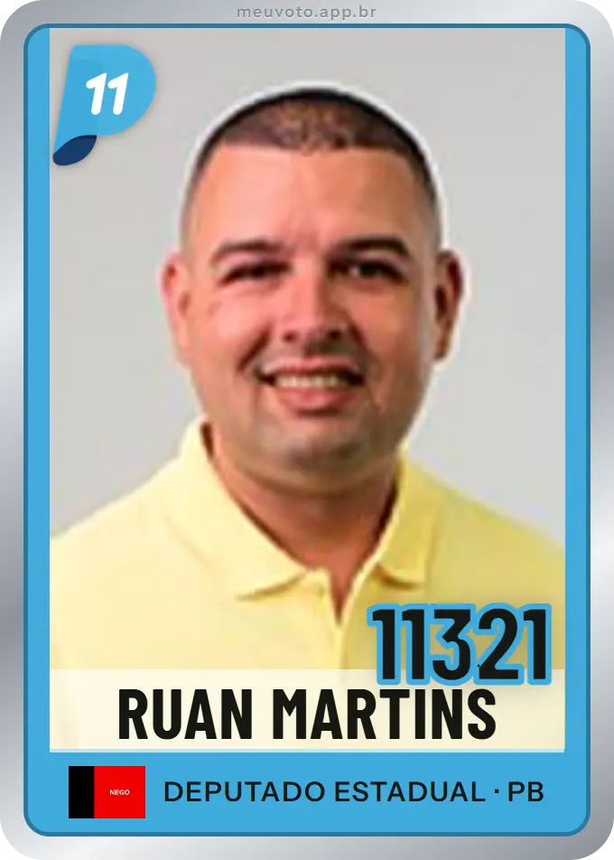 Carta de Ruan Martins, número 11321, PP